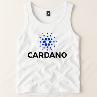 Cardano Logo Crypto Coin Blockchain Tank Top
