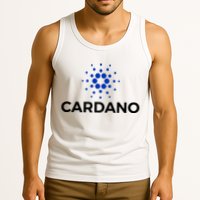 Cardano Logo Crypto Coin Blockchain Tank Top
