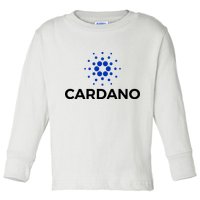 Cardano Logo Crypto Coin Blockchain Toddler Long Sleeve Shirt