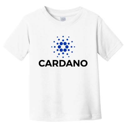 Cardano Logo Crypto Coin Blockchain Toddler T-Shirt