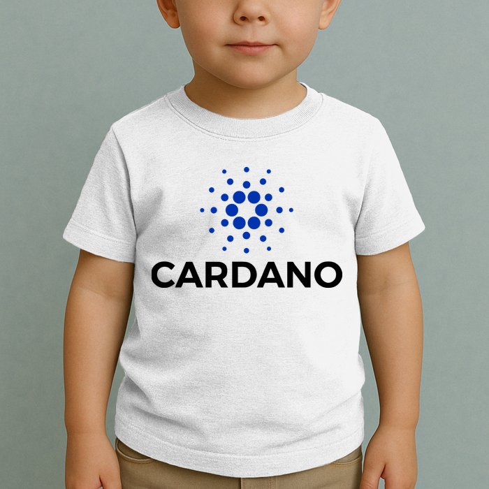 Cardano Logo Crypto Coin Blockchain Toddler T-Shirt