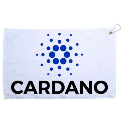 Cardano Logo Crypto Coin Blockchain Grommeted Golf Towel