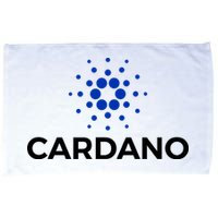 Cardano Logo Crypto Coin Blockchain Microfiber Hand Towel