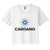 Cardano Logo Crypto Coin Blockchain Crop Top