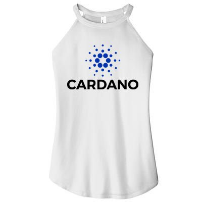 Cardano Logo Crypto Coin Blockchain Women's Perfect Tri Rocker Tank