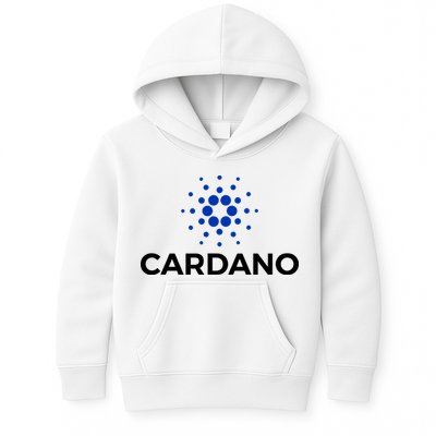 Cardano Logo Crypto Coin Blockchain Kids Hoodie