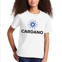 Cardano Logo Crypto Coin Blockchain Kids T-Shirt