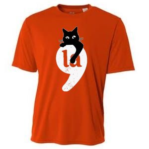 Comma La Cat Kamala Harris Cooling Performance Crew T-Shirt