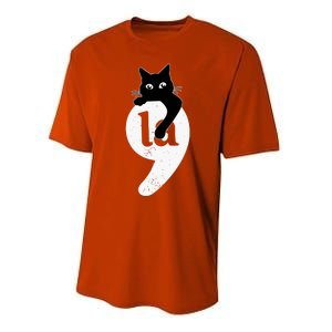 Comma La Cat Kamala Harris Performance Sprint T-Shirt