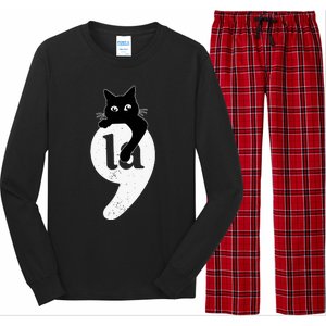 Comma La Cat Kamala Harris Long Sleeve Pajama Set