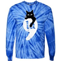 Comma La Cat Kamala Harris Tie-Dye Long Sleeve Shirt