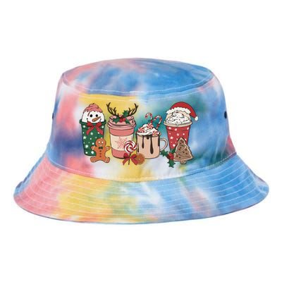 Christmas Latte Cute Comfort Tie Dye Newport Bucket Hat