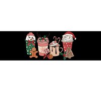 Christmas Latte Cute Comfort Bumper Sticker