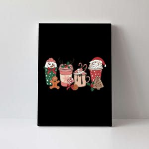 Christmas Latte Cute Comfort Canvas