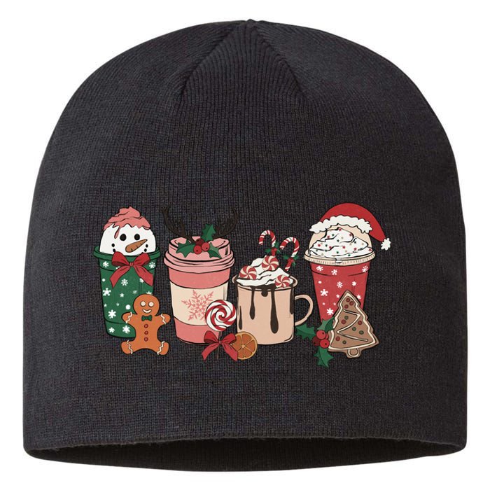 Christmas Latte Cute Comfort Sustainable Beanie