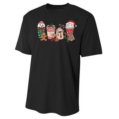 Christmas Latte Cute Comfort Performance Sprint T-Shirt