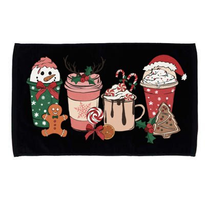 Christmas Latte Cute Comfort Microfiber Hand Towel