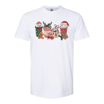 Christmas Latte Cute Comfort Softstyle CVC T-Shirt