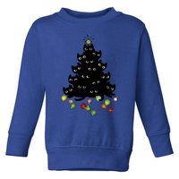 Cat Lovers Cute And Funny Holiday Tree Christmas Meaningful Gift Toddler Sweatshirt