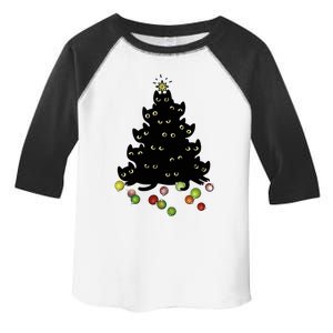 Cat Lovers Cute And Funny Holiday Tree Christmas Meaningful Gift Toddler Fine Jersey T-Shirt