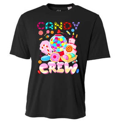 Candy Land Candy Crew Party Halloween Costumes Adult Cooling Performance Crew T-Shirt