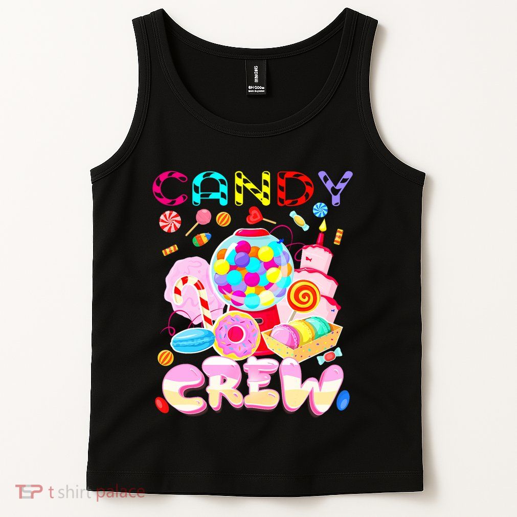 Candy Land Candy Crew Party Halloween Costumes Adult Tank Top