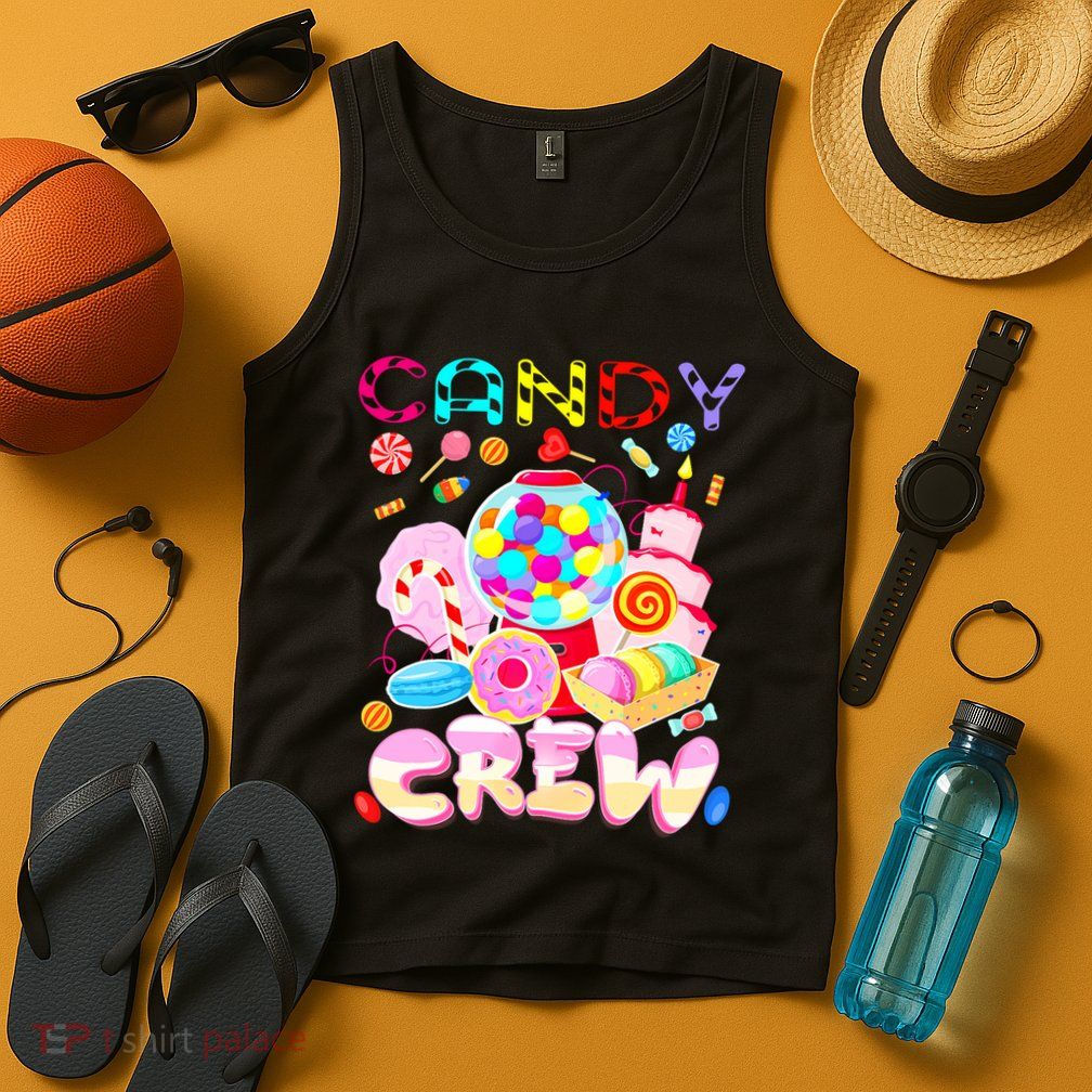 Candy Land Candy Crew Party Halloween Costumes Adult Tank Top