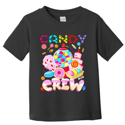 Candy Land Candy Crew Party Halloween Costumes Adult Toddler T-Shirt