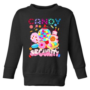 Candy Land Costume Women Candy Crew Funny Candy Security Toddler Sweatshirt