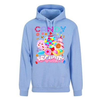 Candy Land Costume Women Candy Crew Funny Candy Security Unisex Surf Hoodie