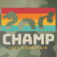 Champ Lake Champlain Monster American Folklore Legacy Tie Dye Trucker Hat