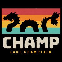 Champ Lake Champlain Monster American Folklore Flexfit Unipanel Trucker Cap