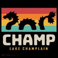 Champ Lake Champlain Monster American Folklore Bucket Hat
