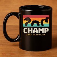 Champ Lake Champlain Monster American Folklore 11oz C Handle Ceramic Mug