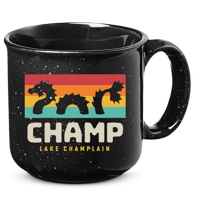 Champ Lake Champlain Monster American Folklore 15oz Campfire Ceramic Mug