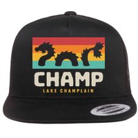 Champ Lake Champlain Monster American Folklore Flat Bill Trucker Hat