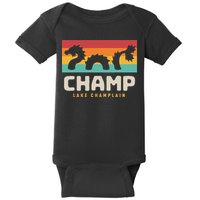 Champ Lake Champlain Monster American Folklore Baby Bodysuit