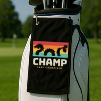 Champ Lake Champlain Monster American Folklore Golf Towel
