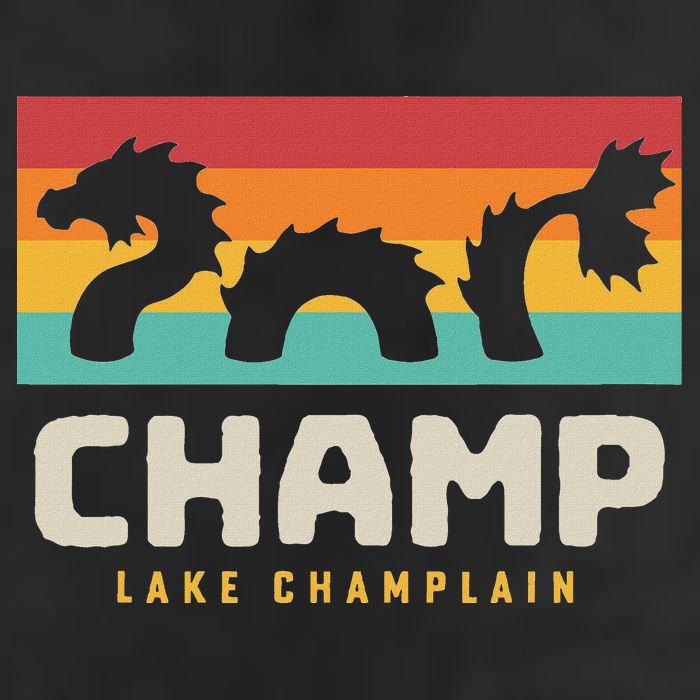 Champ Lake Champlain Monster American Folklore Golf Towel