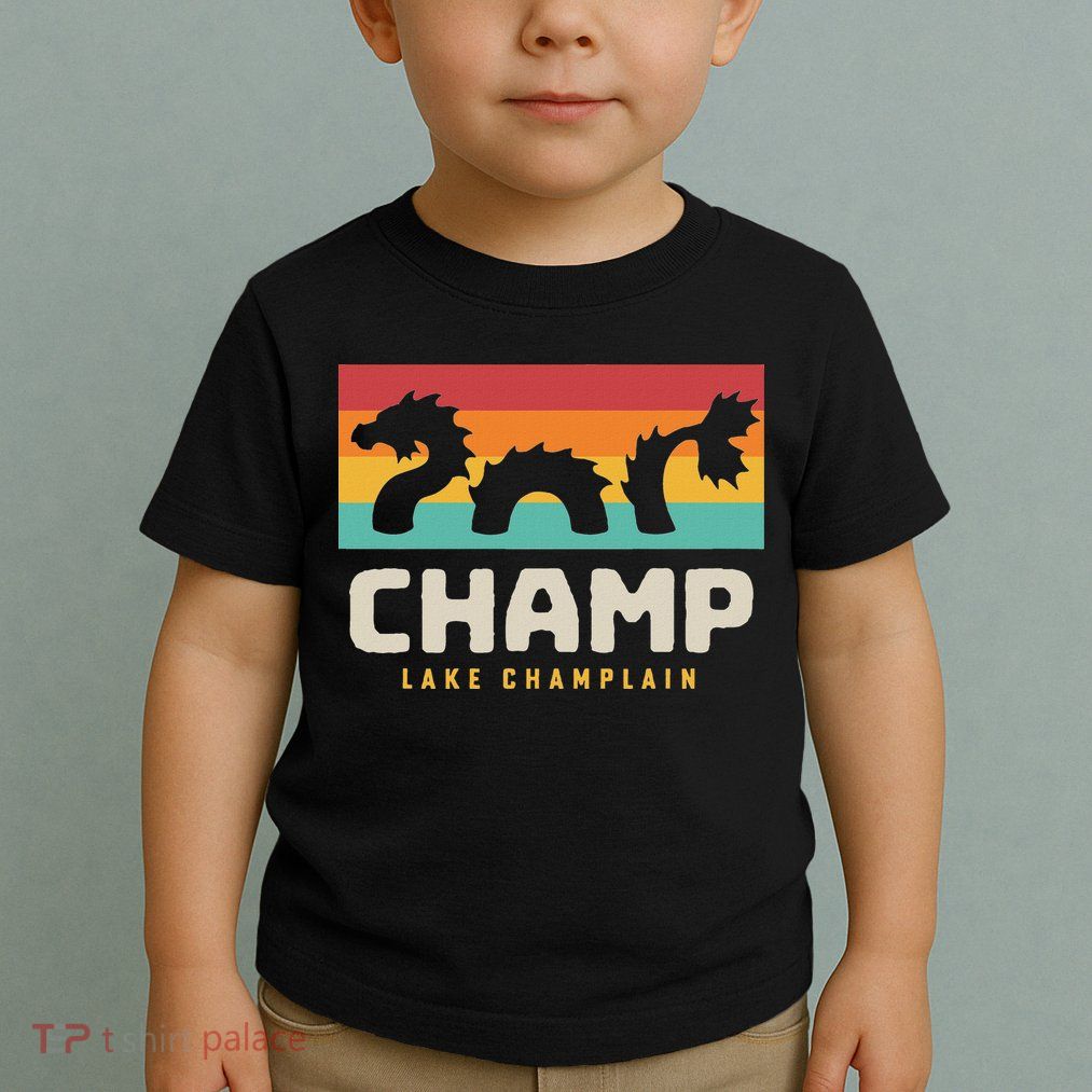 Champ Lake Champlain Monster American Folklore Toddler T-Shirt