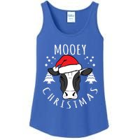 Cow Lover Cow Head Design Mooey Christmas Great Gift Ladies Essential Tank