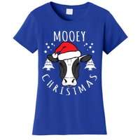 Cow Lover Cow Head Design Mooey Christmas Great Gift Women's T-Shirt