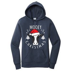 Cow Lover Cow Head Design Mooey Christmas Great Gift Women's Pullover Hoodie