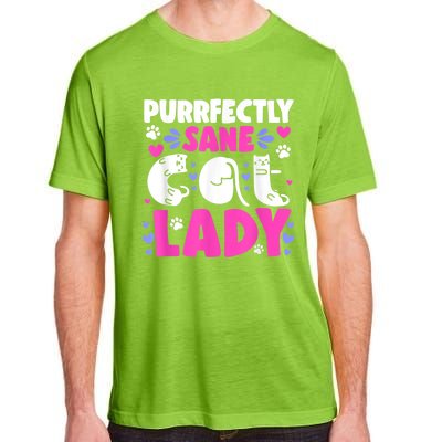 Cat Lady, Cat Lover, Womens Cat Tee, Cat Adult ChromaSoft Performance T-Shirt