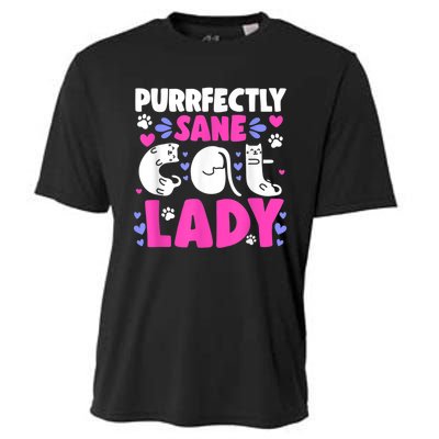 Cat Lady, Cat Lover, Womens Cat Tee, Cat Cooling Performance Crew T-Shirt