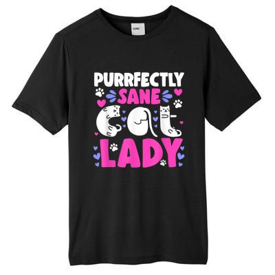 Cat Lady, Cat Lover, Womens Cat Tee, Cat Tall Fusion ChromaSoft Performance T-Shirt