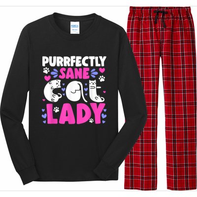 Cat Lady, Cat Lover, Womens Cat Tee, Cat Long Sleeve Pajama Set