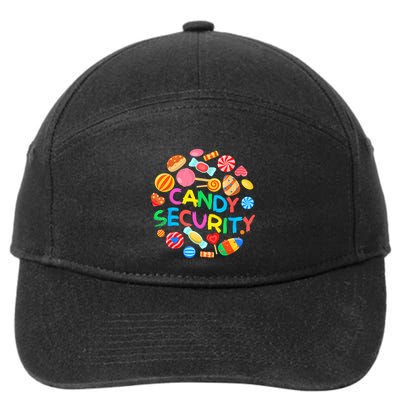 Candy Land Costumes Candy Security Candy Crew 7-Panel Snapback Hat