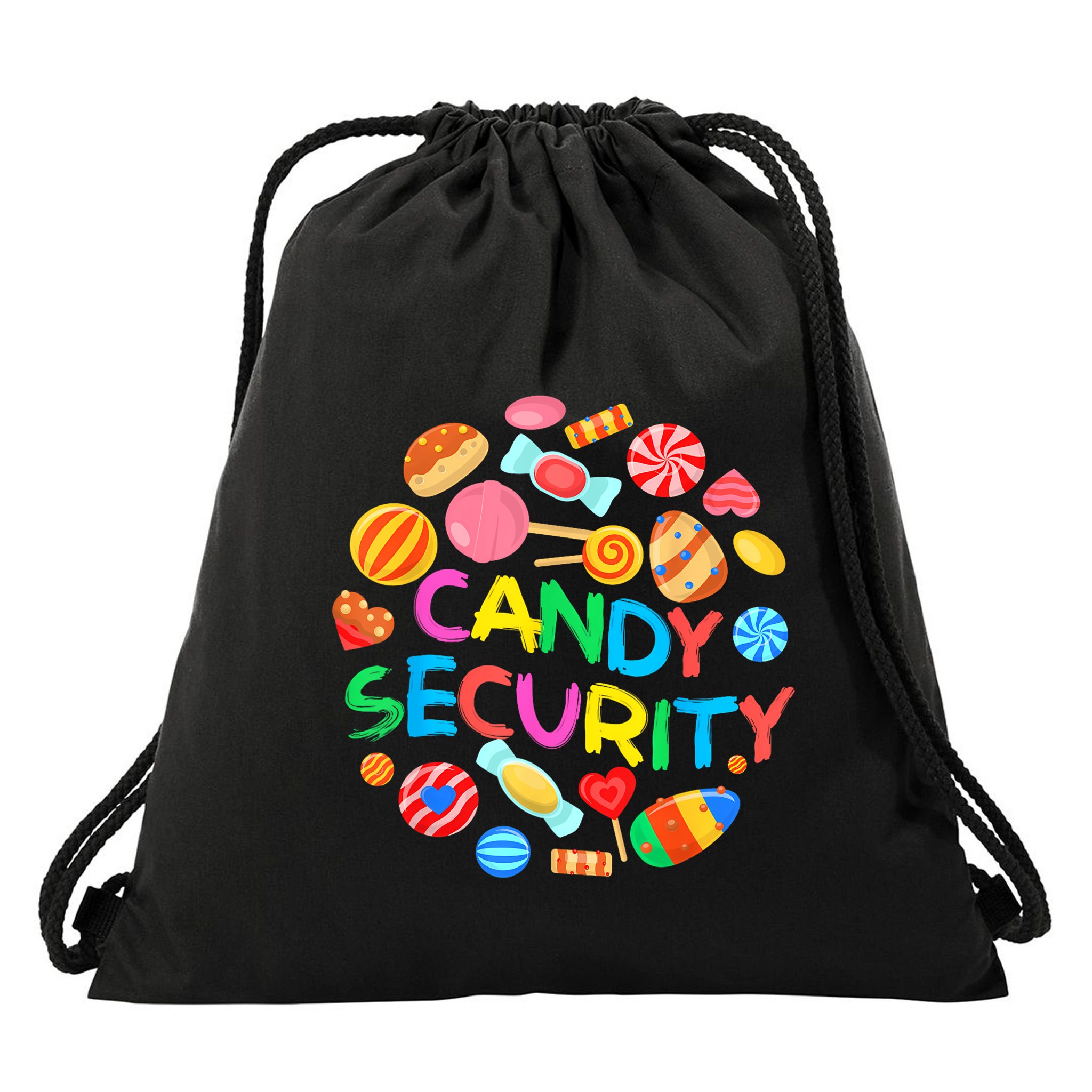 Candy Land Costumes Candy Security Candy Crew Drawstring Bag