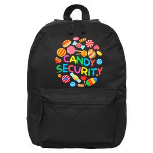 Candy Land Costumes Candy Security Candy Crew 16 in Basic Backpack